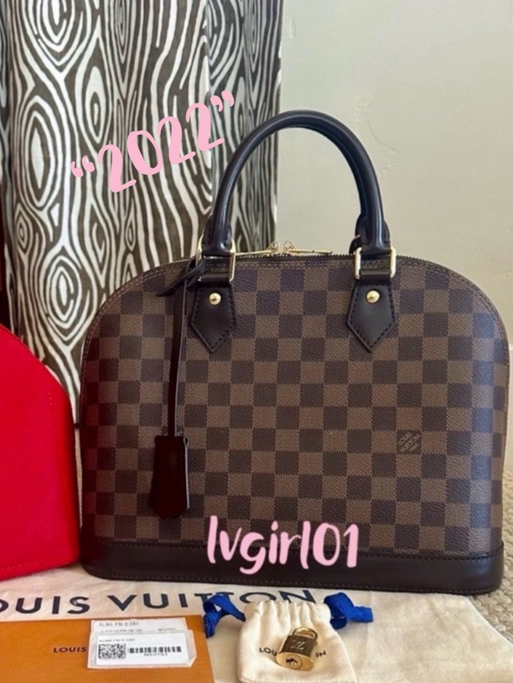 ⚡️FLASH PRICE⚡️🌸💯Authentic Louis Vuitton Alma PM